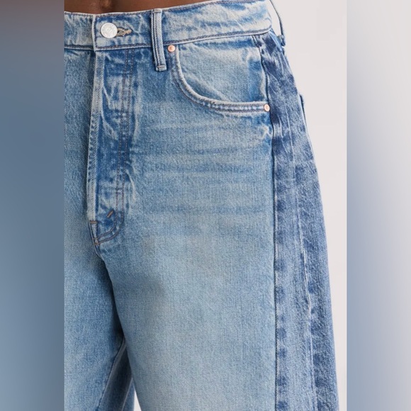 Classic Blue Wide-Leg Jeans - Picture 3 of 4